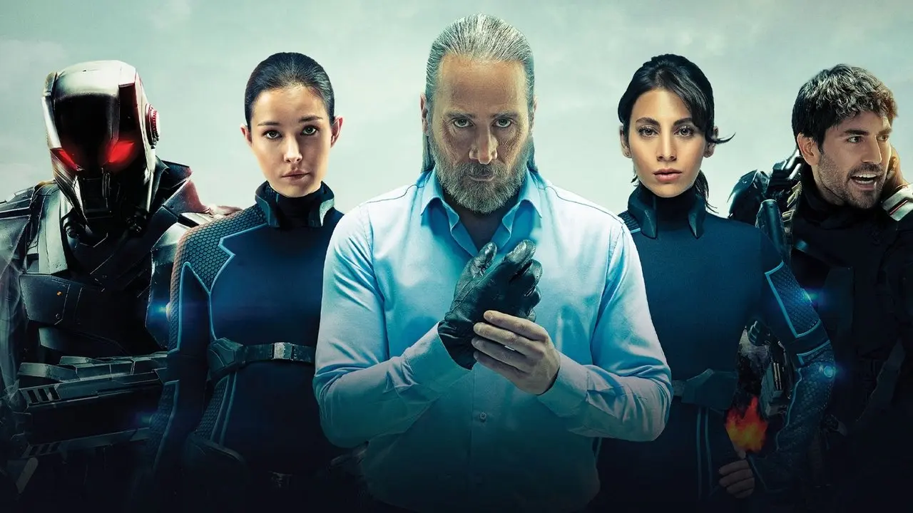 صورة الغلاف العريضة لمسلسل الذئب 2039 (Börü 2039) بأجواء مستقبلية