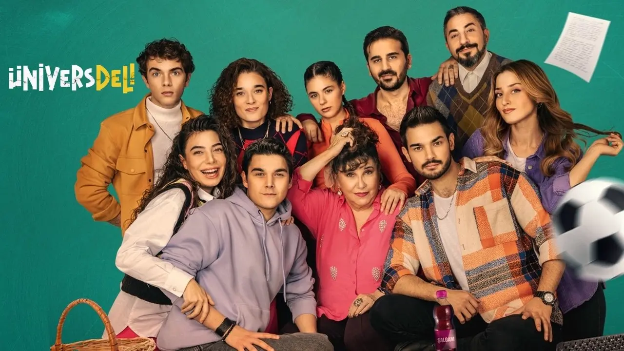 صورة الغلاف العريضة لمسلسل يوميات الجامعة Ünversiteli